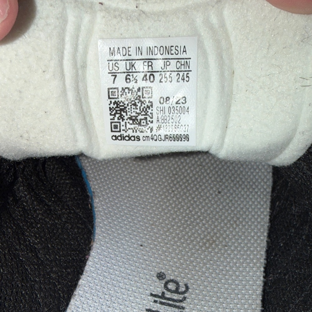 Adidas Gazelle Sneakers Black White Suede | Women’s 9 - Picture 3 of 6